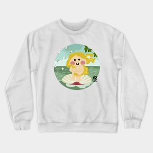 El Nacimiento De Venus Crewneck Sweatshirt